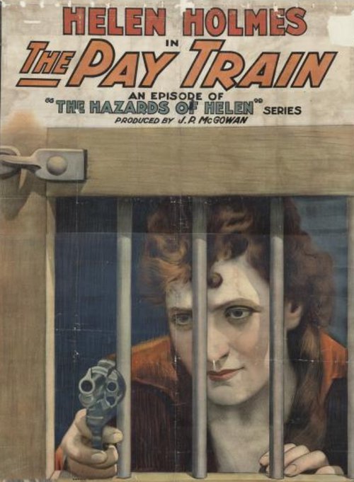 Drukker: Morgan Litho (Verenigde Staten), The Pay train, 1914, litho, Eye Filmuseum